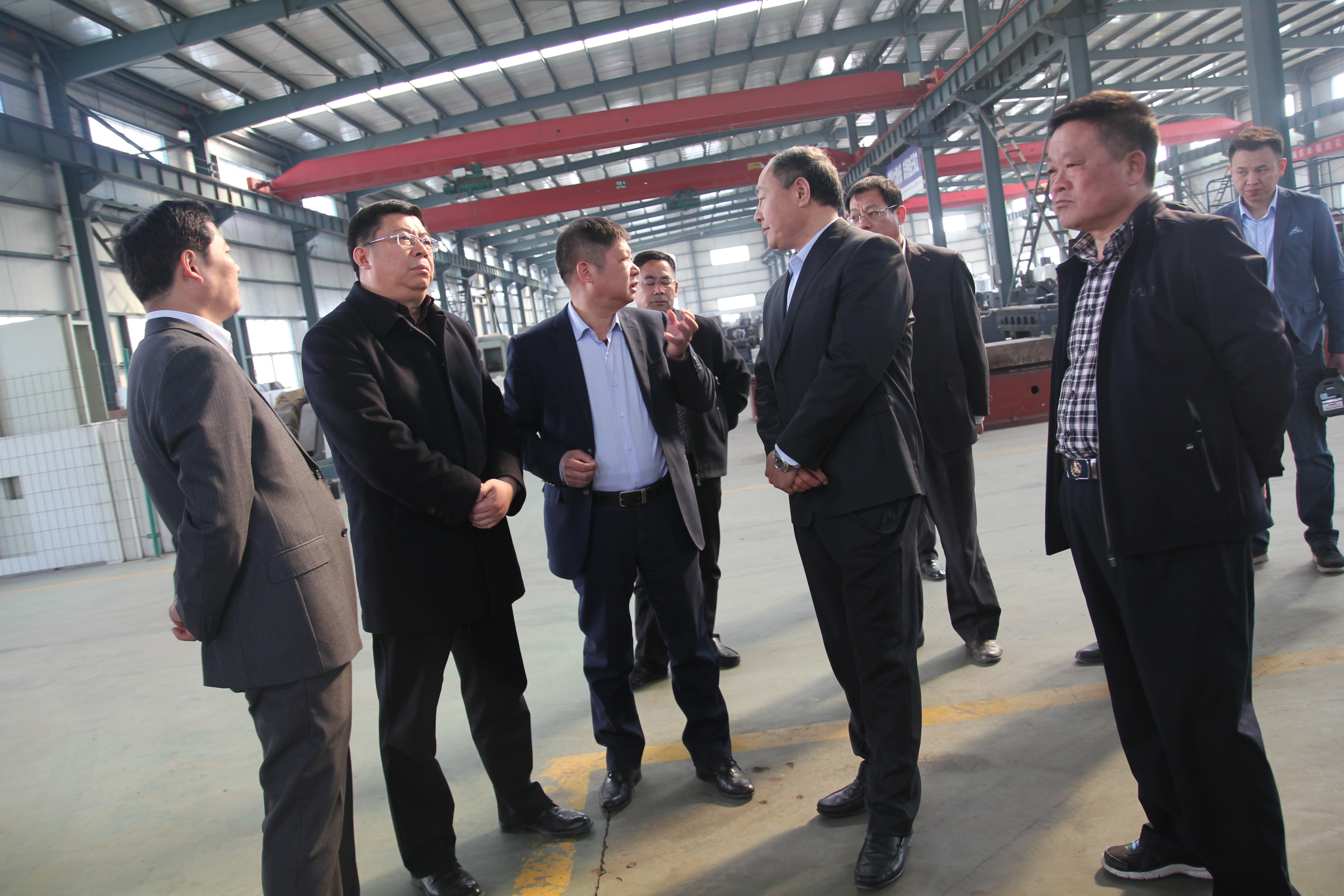 滕州市人大常委會(huì)主任李健到普魯特機(jī)床調(diào)研